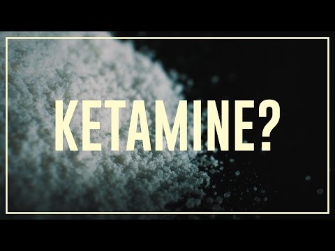 Ketamine vials and ketamine crystals and paracetamol powder