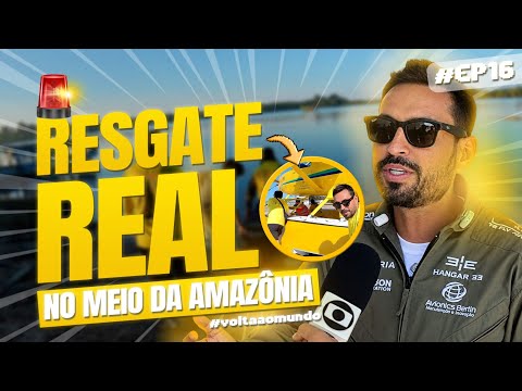 Fizemos um resgate de verdade no meio da amazônia! Volta ao Mundo #16