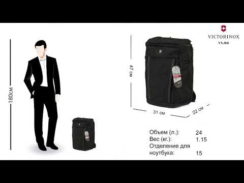 Рюкзак Victorinox Almont Deluxe Fliptop Laptop Professional