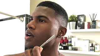 Broderick Hunter Teaches ‘HOW TO SHAVE’:  AVOIDING INGROWN HAIR AND RAZOR BUMPS WITH STRAIGHT RAZOR