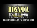 HOSANNA - Hillsong (KARAOKE) Lower Key