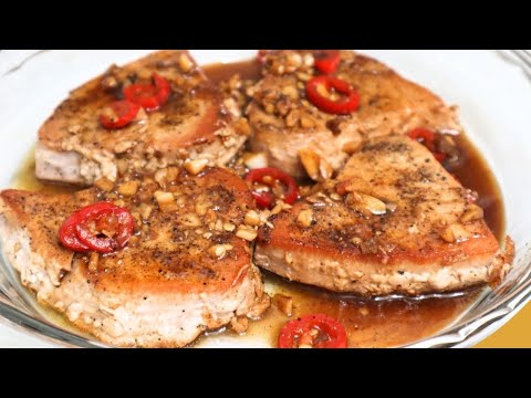 EASY PAN SEARED TUNA | HOW TO COOK AHI TUNA
