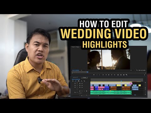 How to edit Wedding Video highlights
