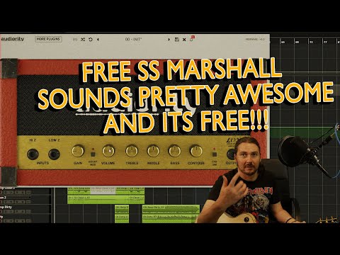Free Plugin Friday | Audiority L12X Based On The Marshall Lead 12 Guitar Amp | Demo and Review