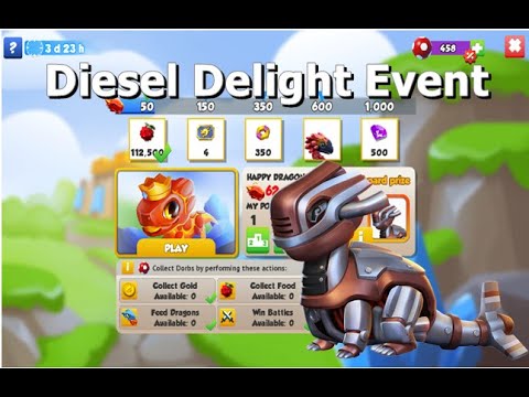 Diesel Delight Event-Dragon Mania Legends | Epic Engine Dragon | DML