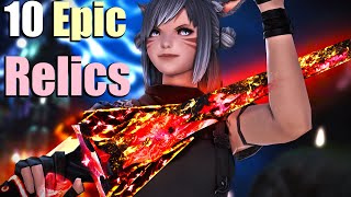 The 10 Most Epic Relic Weapons in FFXIV