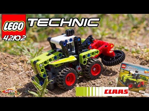 Vidéo LEGO Technic 42102 : Mini CLAAS XERION