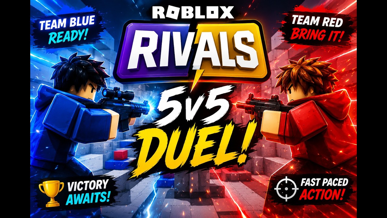 Playing Roblox Rivals and My First video