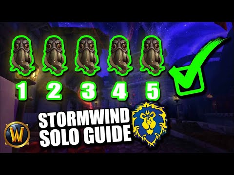 5 MASK SOLO GUIDE // Horrific Visions of Stormwind