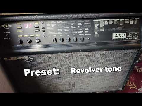 Line6 AX2 212 amp presets Demo PT 2