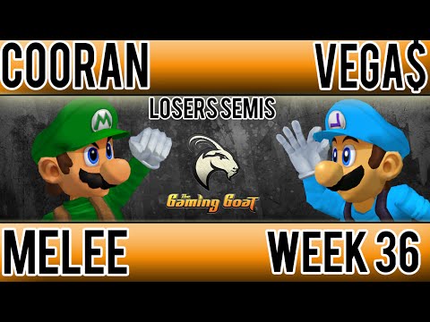 Geneva Smash 36 - Cooran (Mario) Vs. Vega$ (Luigi) SSBM Losers Semis