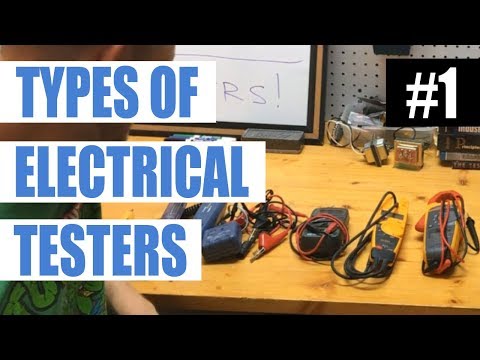 Electrical Testers and Multimeters (Electrician Test Equipment)