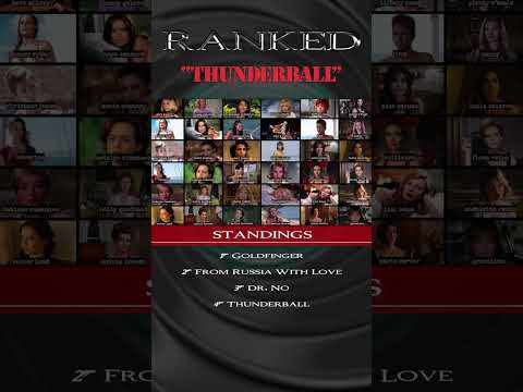 "I know a little about women" - James Bond 007