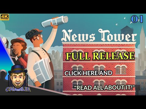 MY WORDS WILL TAKE OVER THE WORLD! - News Tower Gameplay - 01