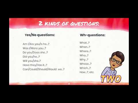 Review of Reported Speech Yes No Questions