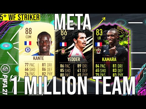 BEST META 1 MILLION COIN FRANCE TEAM SQUAD BUILDER TO GET MORE WINS! FIFA 21 ULTIMATE TEAM