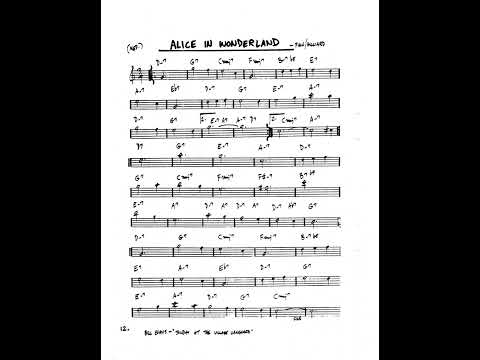 Alice In Wonderland (Sammy Fain and Bob Hilliard) - Solo Jazz Piano (Real Book) | Budo Saurus