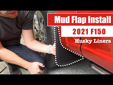 2021 f150 mud flaps - Husky Liner Install