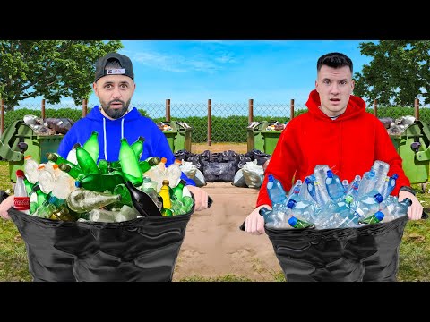 Cine face mai multi bani din Reciclare ♻️ *Bogdan VS Danu*