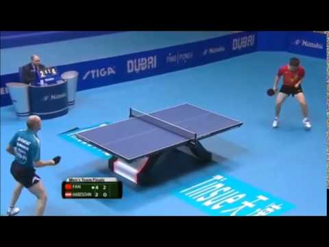 2015 World Team Cup Highlights: Fan Zhendong vs Daniel Habesohn (FINAL)