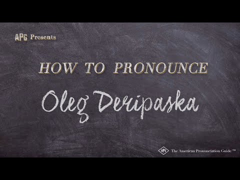 How to Pronounce Oleg Deripaska (Real Life Examples!)
