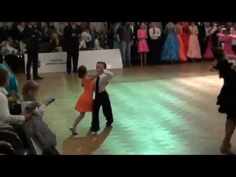 Daniil Bulayev & Serafima Chistjulina, 7 years old kids,Juvenile I, quickstep, March, 2011