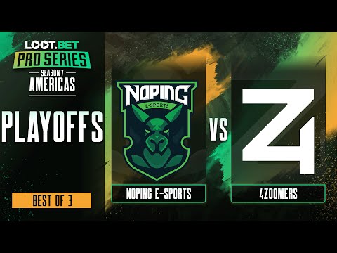 NoPing vs 4 Zoomers Game 1 - Pro Series 7 AM: Semifinals w/ KMart & ET
