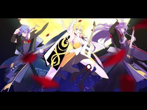 【神威がくぽ KAITO 鏡音レン】「月夜の乙女」オリジナル曲【MV】
