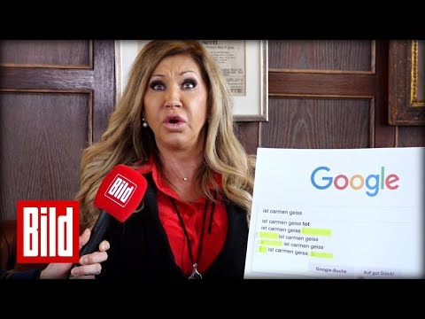 Carmen Geiss googelt sich selbst – „Seh ich schon so tot aus?!“