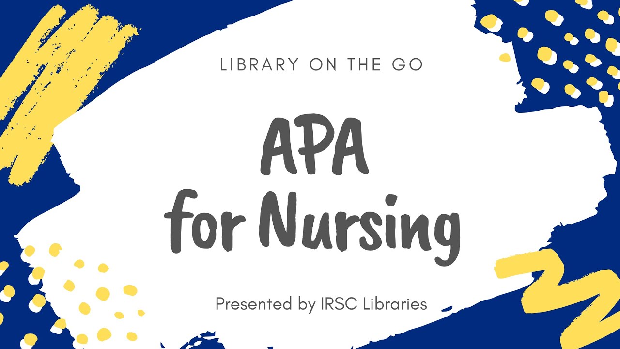 APA for Nursing