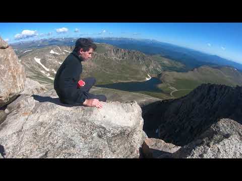 Rubik's Cube on Mounts Bierstadt and Evans (14ers)