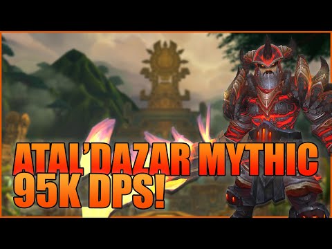 Atal'Dazar +19: 481 Arms Warrior (95k DPS) - WoW BFA 8.3 Mythic+ Dungeon S4