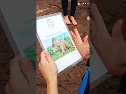 Sabadão chegando e vem vídeo novo no canal!! Nioaque – Mato Grosso do Sul🦖 Pegadas de dinossauros!!