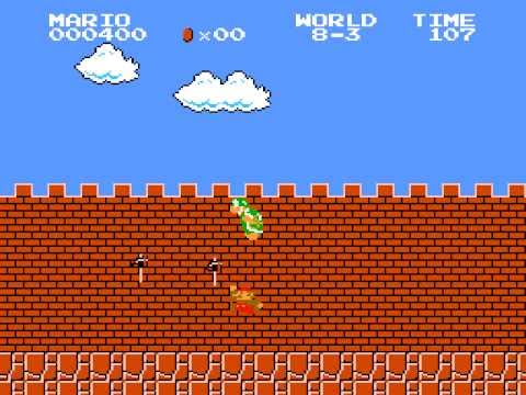 TAS HD: HappyLee's NES Super Mario Bros 'lowest score (500)' in 14:32.8