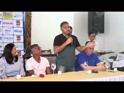 Romário e Tiririca   coletiva ou show de humor  kkk