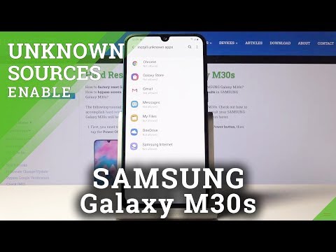 How to Activate Unknown Sources in SAMSUNG Galaxy M30s – Allow App Installation