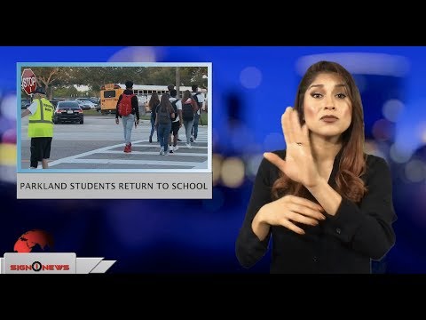 Parkland students return to school (ASL - 8.15.18)
