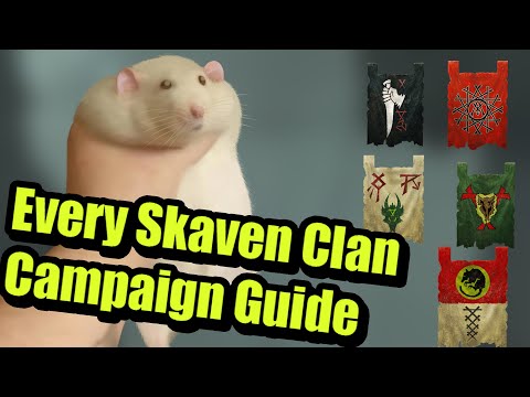 Every Skaven Clan Campaign Guide in 30 Seconds