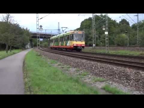 AVG #Wagen812 Grötzingen BF/Hubstraße - S4 Weinsberg Eilzug