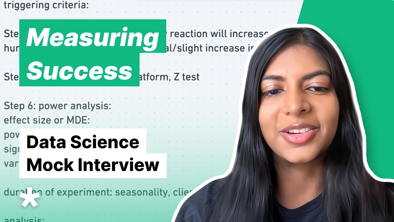 Data Science Mock Interview - Measure the Success of a New Reaction Feature