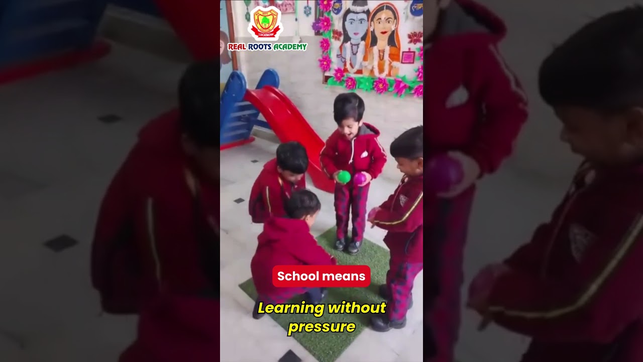 School Means Happiness | The Smiles of Childhood | Real Roots Academy