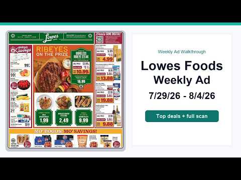 Lowes Food Weekly Ads
