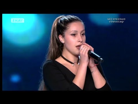 The Voice of Greece 4 - Blind Audition - MEMORY - Alexandra Misou
