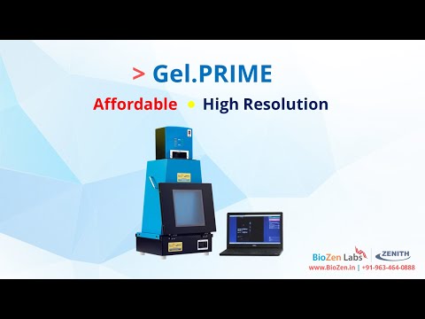 Gel.prime gel documentation system, capacity: 17x17cm gels
