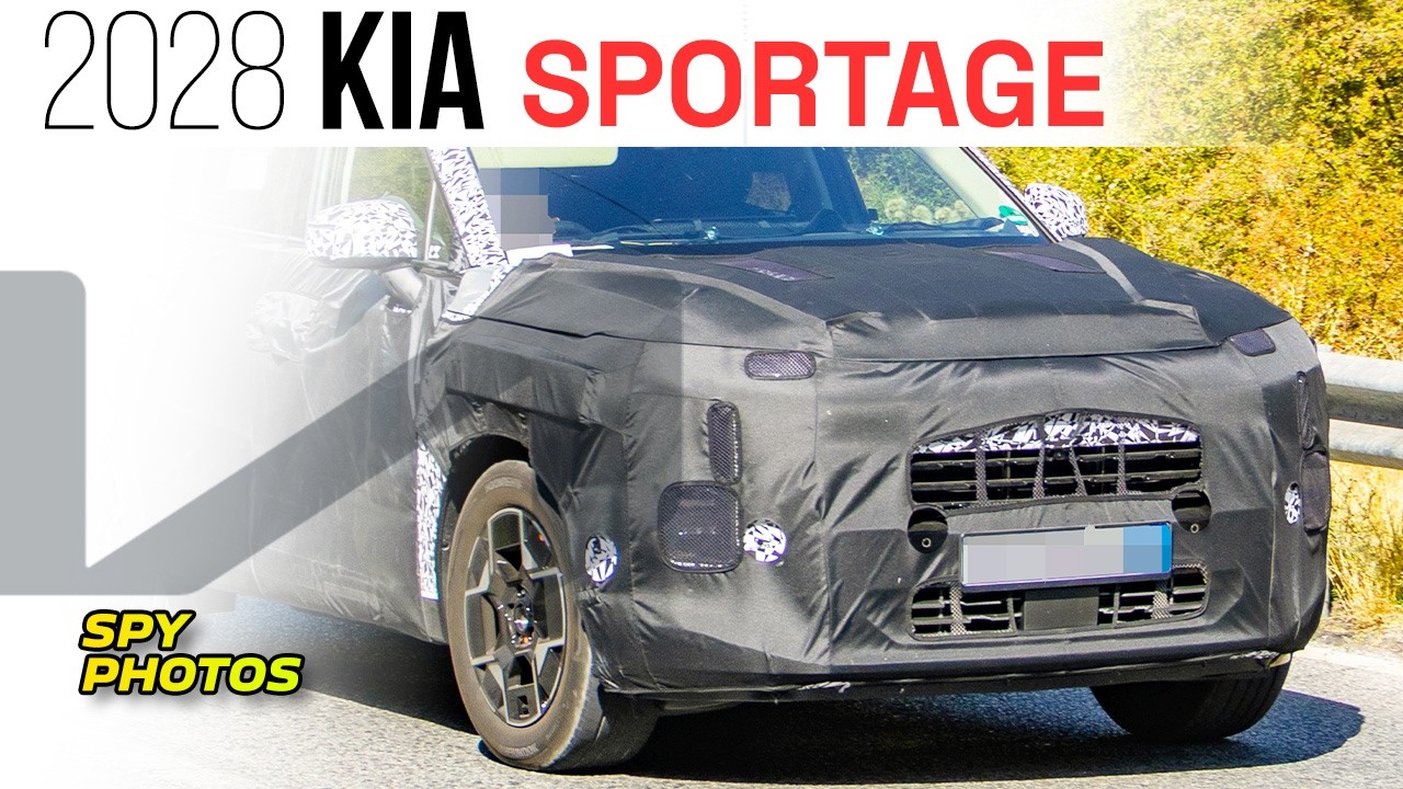 2028 Kia Sportage: rugged, boxy, Pleos inside (spy photos)