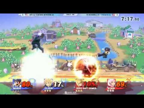 Shine 2016 Smash 4 Doubles - Echo MVG Mew2King & ANTi Vs. EVB | Dath & VS Nick Riddle - SSB4 WQ