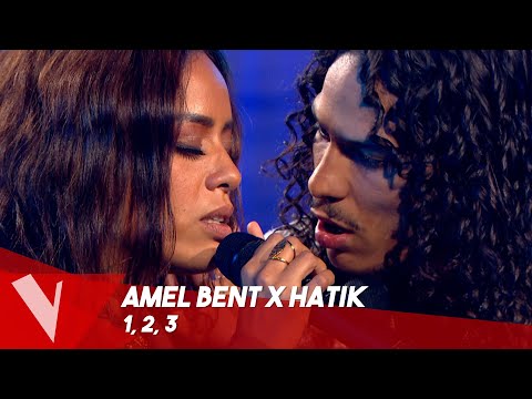 Amel Bent x Hatik – '1, 2, 3' | Lives | The Voice Belgique Saison 9