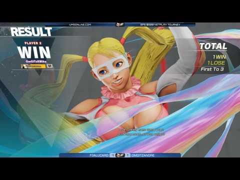 Street Fighter 5 Tournament: UMGOnline.com $500 Tourney - Alucard (Birdie) v OmGiTzAndre (R. Mika)