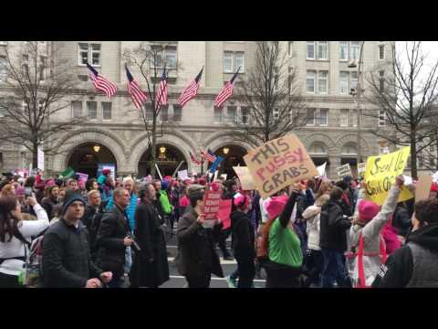 Four Minutes Outside the Trump Hotel, Washington DC, 1/21/17