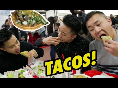 TACOS PELA FRONTEIRA!(Tacos El Gordo) - Fung Bros Food